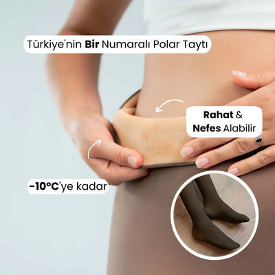Şeffaf Etkili Polar Tayt